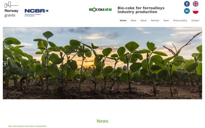 Screenshot of biocoke4fai.pl