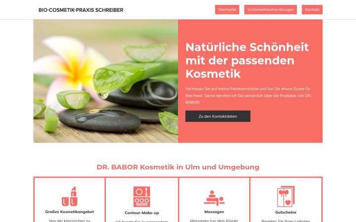 Screenshot of biocosmetik.de