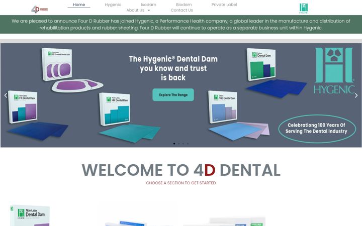Screenshot van biodam.co.uk