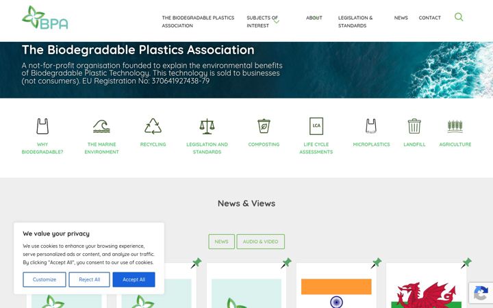 Screenshot of biodeg.org