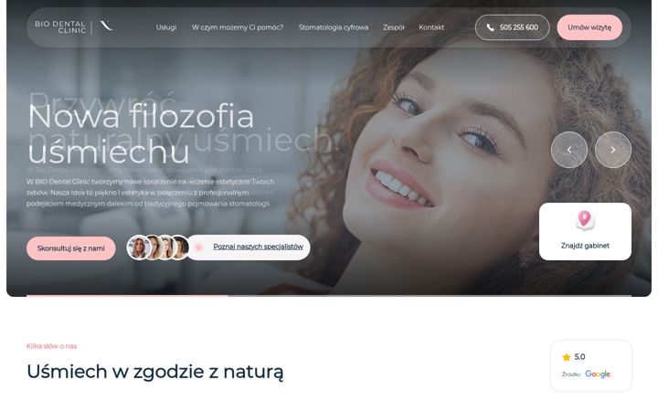 Screenshot of biodental.clinic