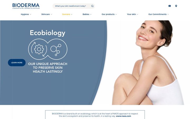 Screenshot of bioderma.com.ph