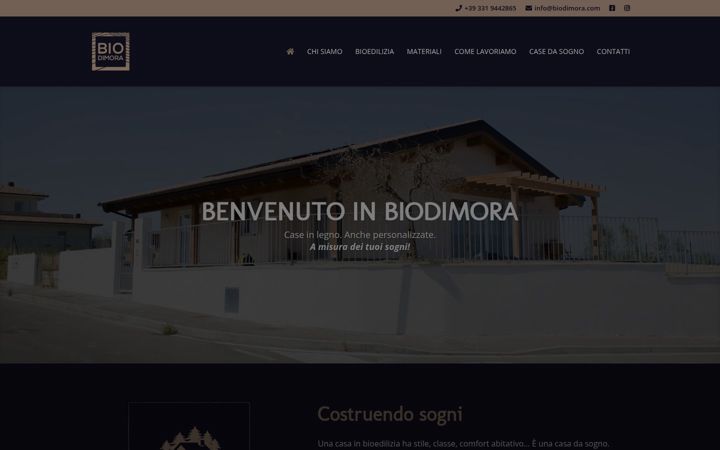 Screenshot of biodimora.com
