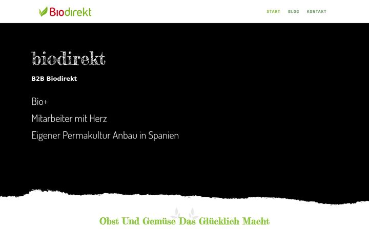 Screenshot of biodirekt.de