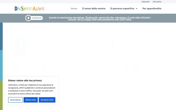 Screenshot of biodisseminazioni.it