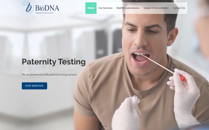 Posnetek zaslona biodna.net