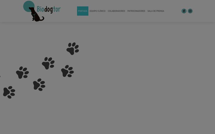 Screenshot of biodogtor.org