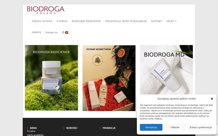 Screenshot of biodroga.pl