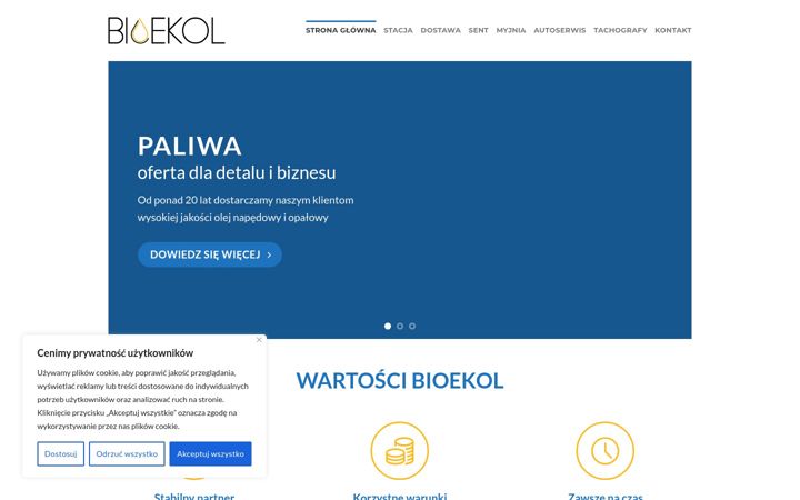 Screenshot of bioekol.pl