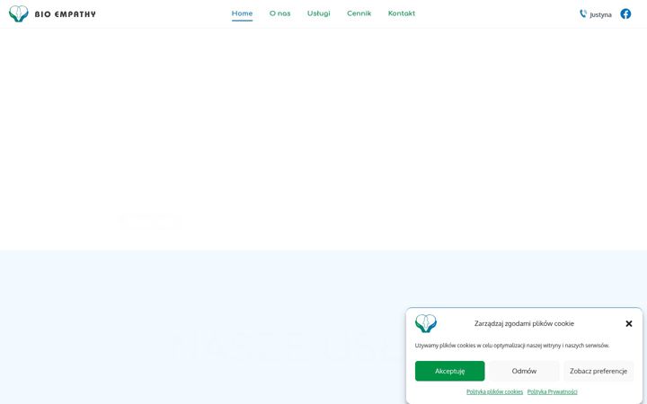 Screenshot of bioempathy.pl