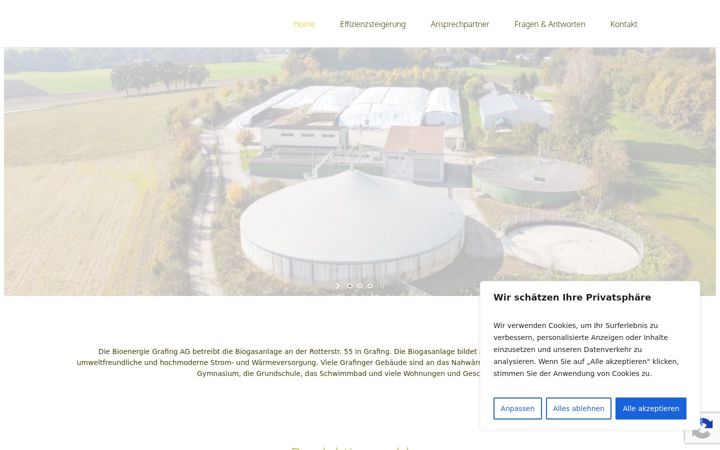 Screenshot of bioenergie-grafing.de