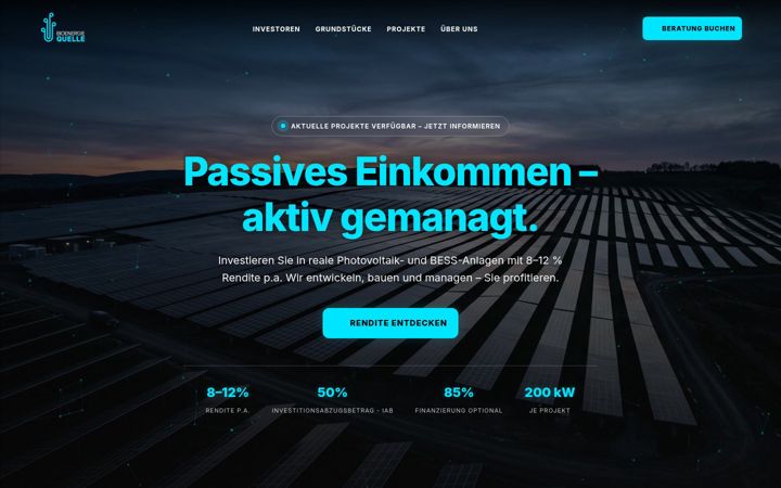 Screenshot of bioenergie-quelle.de