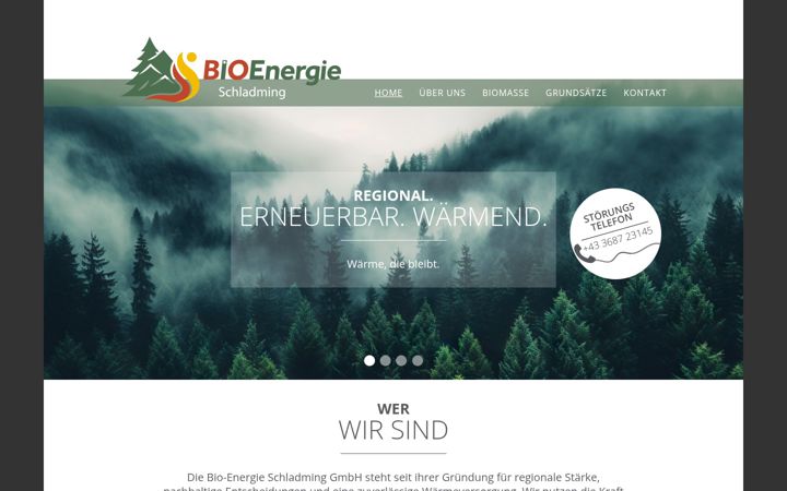 Screenshot of bioenergie-schladming.at