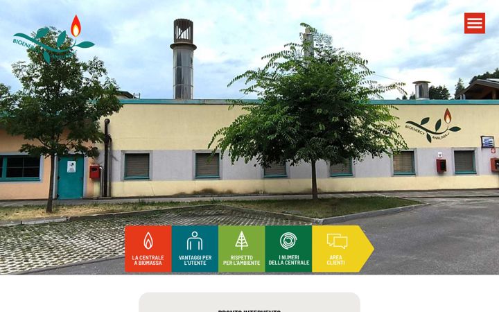 Screenshot of bioenergyanaunia.it