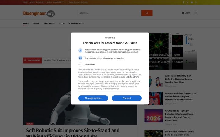 Screenshot of bioengineer.org