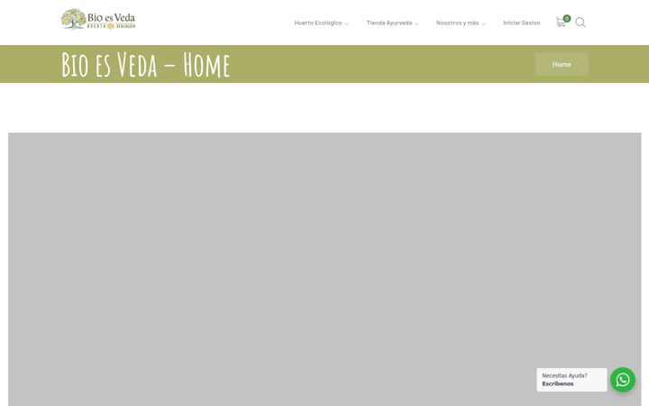 Screenshot of bioesveda.es