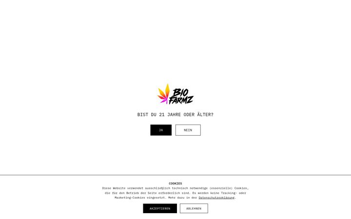 Screenshot of biofarmz.de