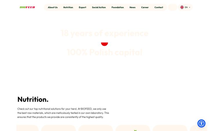 Screenshot of biofeed.pl