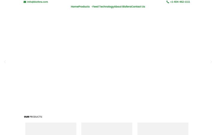 Screenshot of biofera.com
