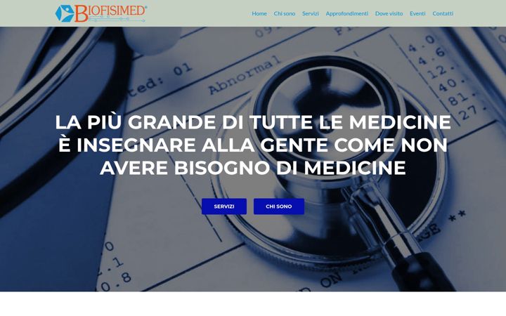 Screenshot of biofisimed.eu