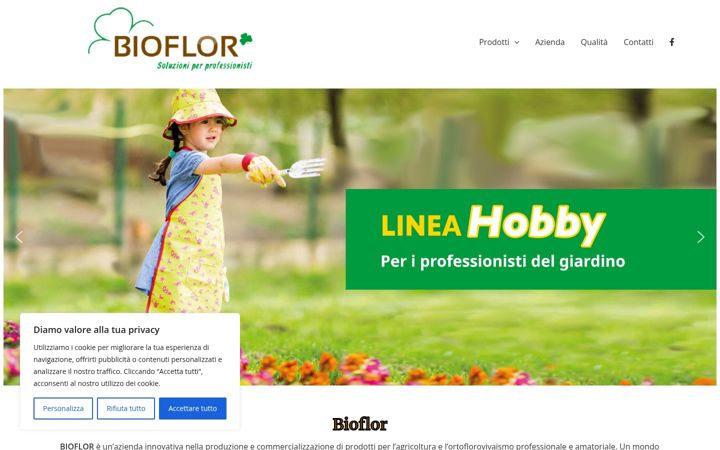 Screenshot von bioflor.it