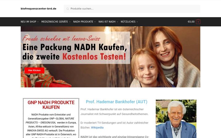 Ekrano kopija biofrequenzcenter-brd.de