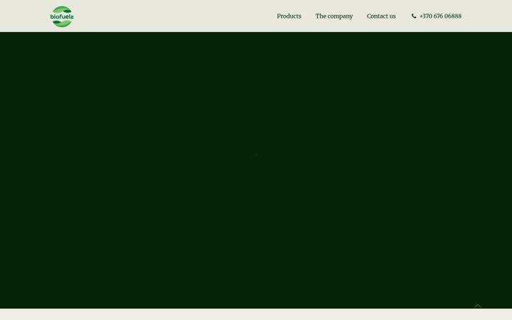 Screenshot of biofuelz.com