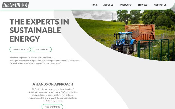 Screenshot of biog-uk.co.uk