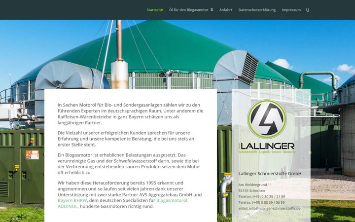 Screenshot of biogasmotorenoel.de