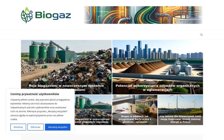 Screenshot of biogaz.com.pl