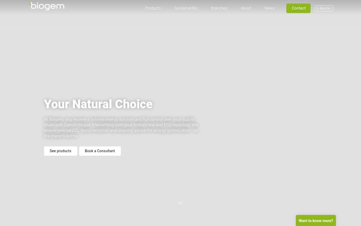 Screenshot of biogem.com