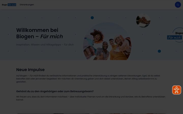 Screenshot of biogen-fuer-mich.ch