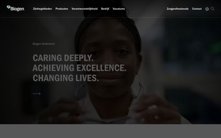 Screenshot of biogen.nl