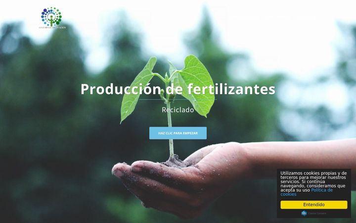 Ekraanipilt saidist biogenera.es