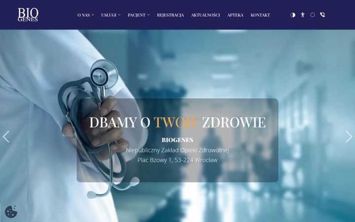 Screenshot of biogenes.pl