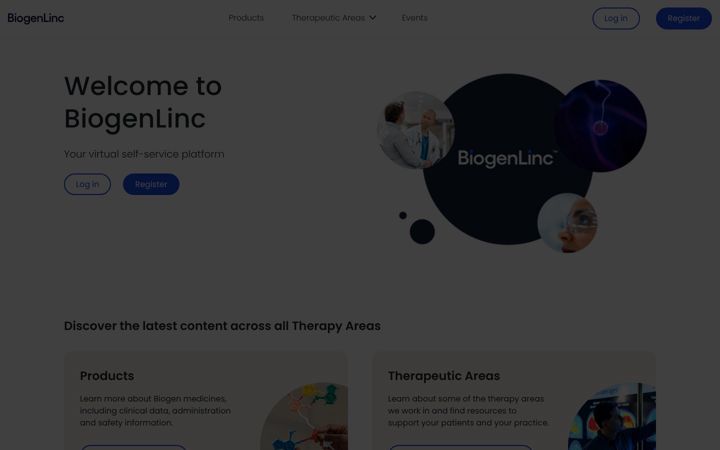 Screenshot of biogenlinc.hk
