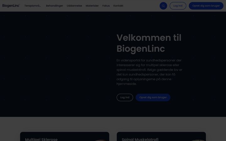 Screenshot of biogenpro.dk