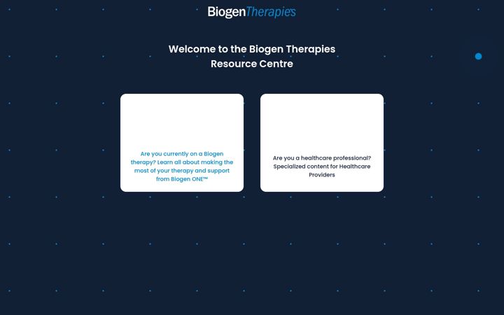 Screenshot of biogentherapies.ca