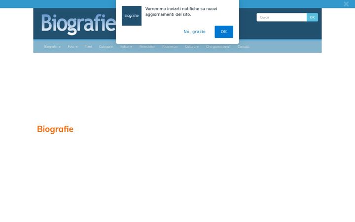 Screenshot of biografieonline.it