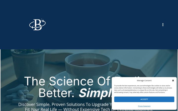 Screenshot of biohackstars.com