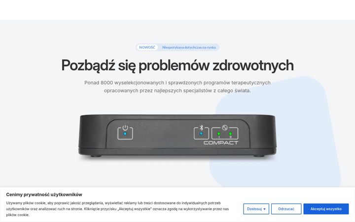 Screenshot of biohealer.com.pl