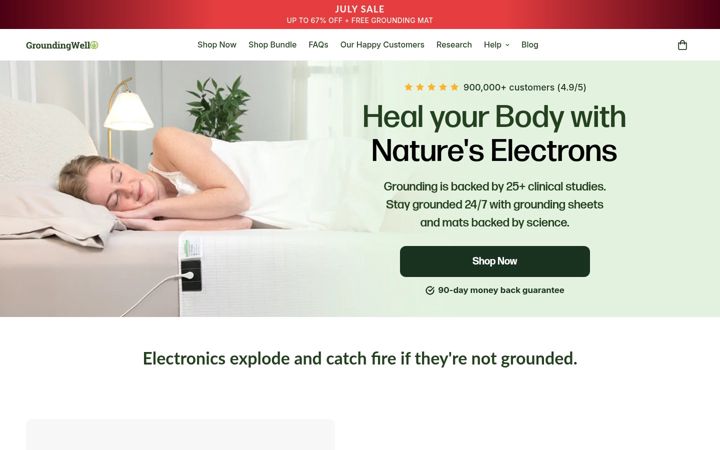 Screenshot of biohealingjournal.com