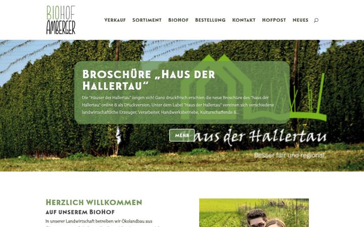 Екранна снимка на biohof-amberger.de