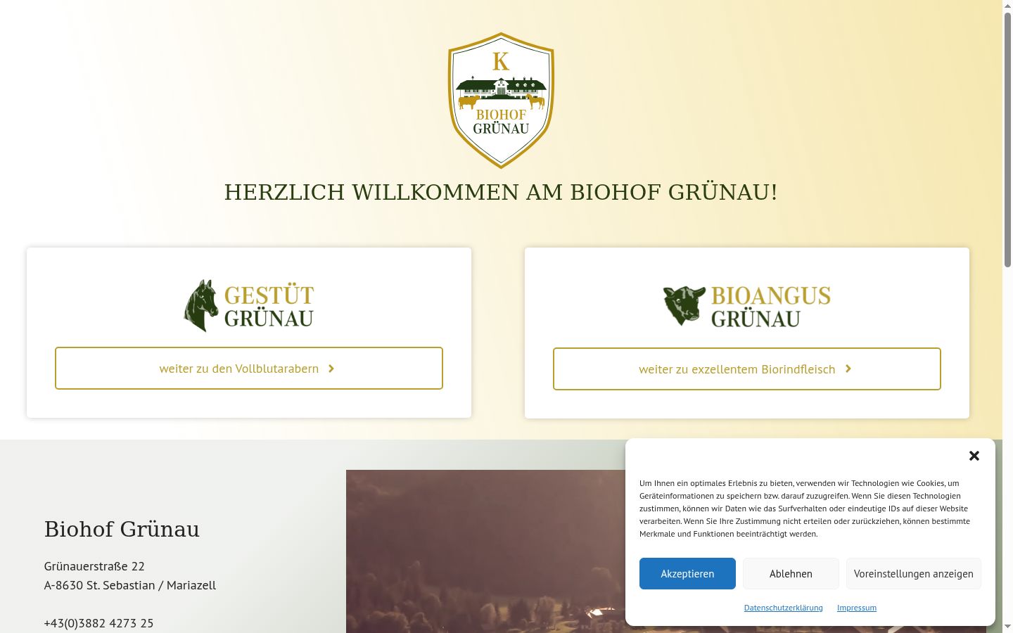 Captură de ecran a bannerului de consimțământ afișat înainte de orice interacțiune