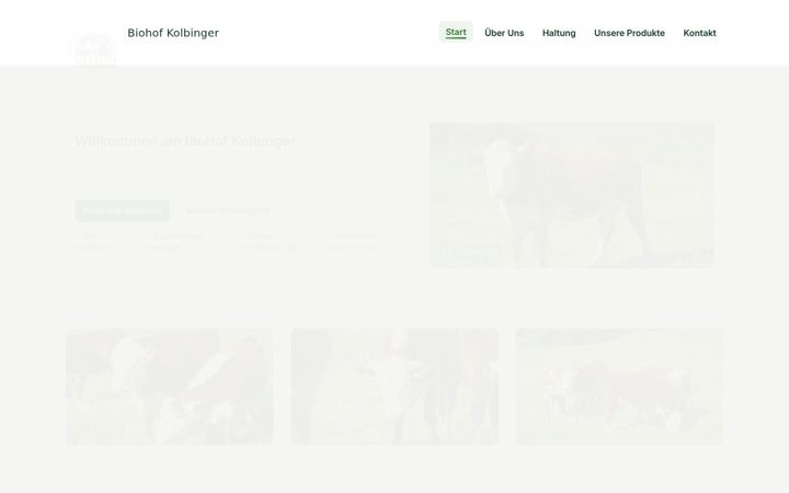 Екранна снимка на biohof-kolbinger.de