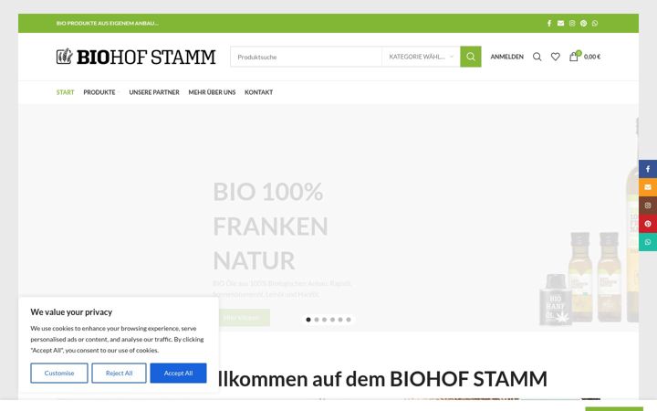 Képernyőkép: biohof-stamm.de