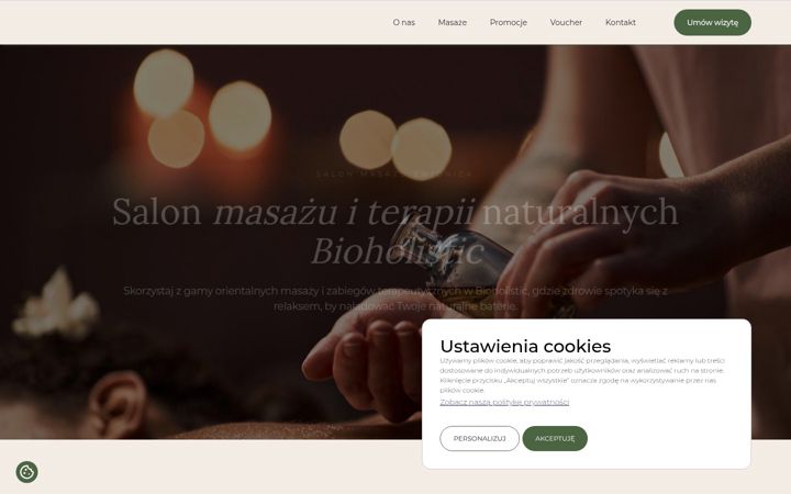 Screenshot of bioholistic.pl
