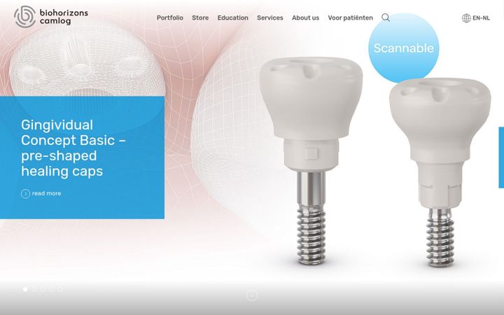 Screenshot ta' biohorizonscamlog.nl