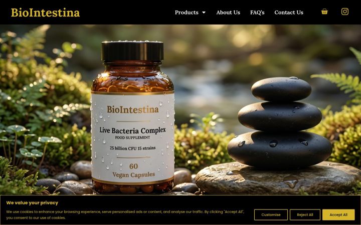 Képernyőkép: biointestina.co.uk