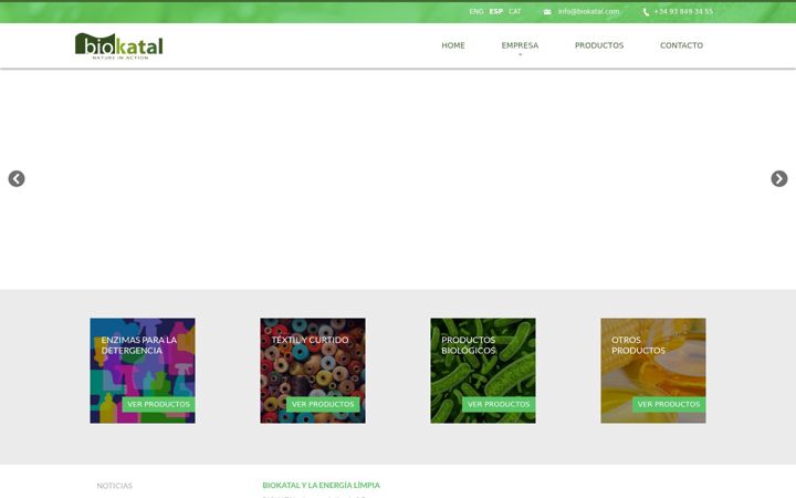 Screenshot of biokatal.com